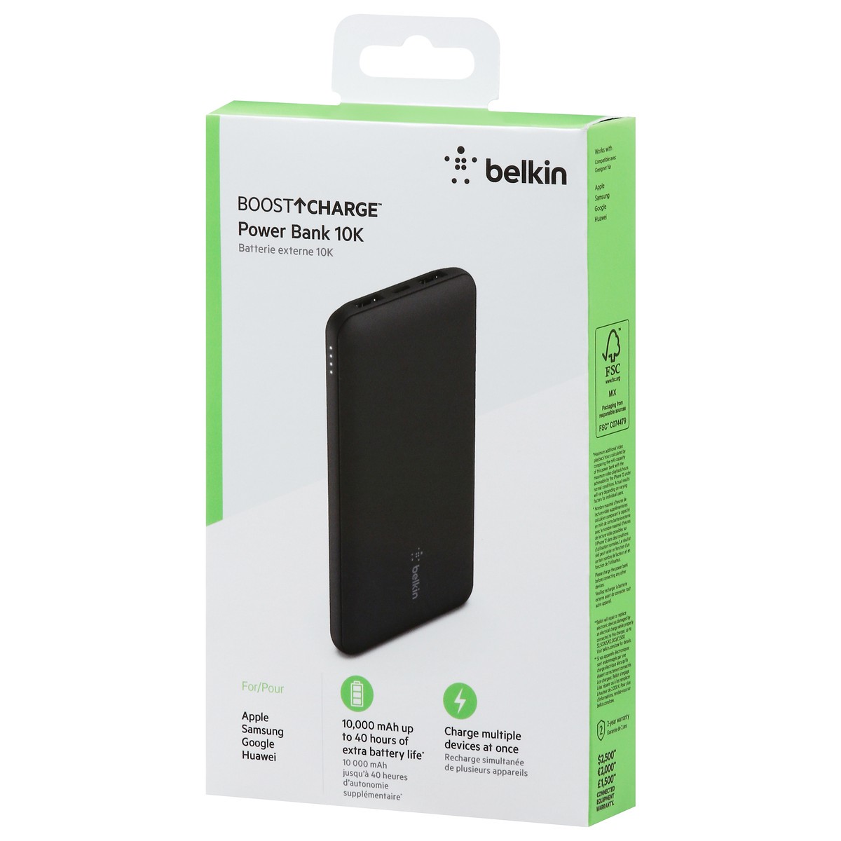 slide 4 of 9, Belkin Boost Charge 10K Power Bank 1 ea, 1 ct