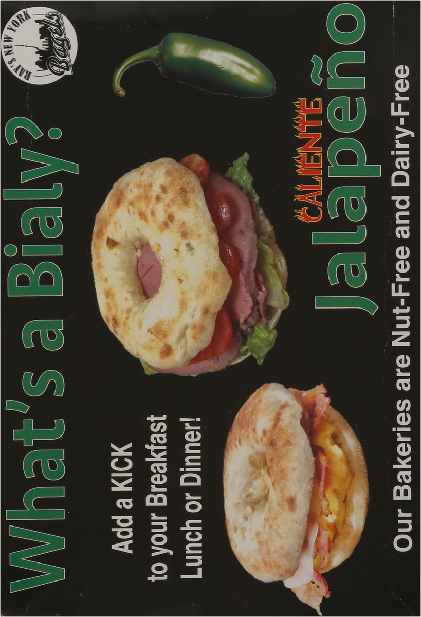 slide 11 of 17, Ray's New York Bagels Caliente Jalapeno Bialy 6 ea, 6 ct