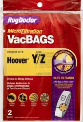 Rug Doctor Vac Bags - 2 ea