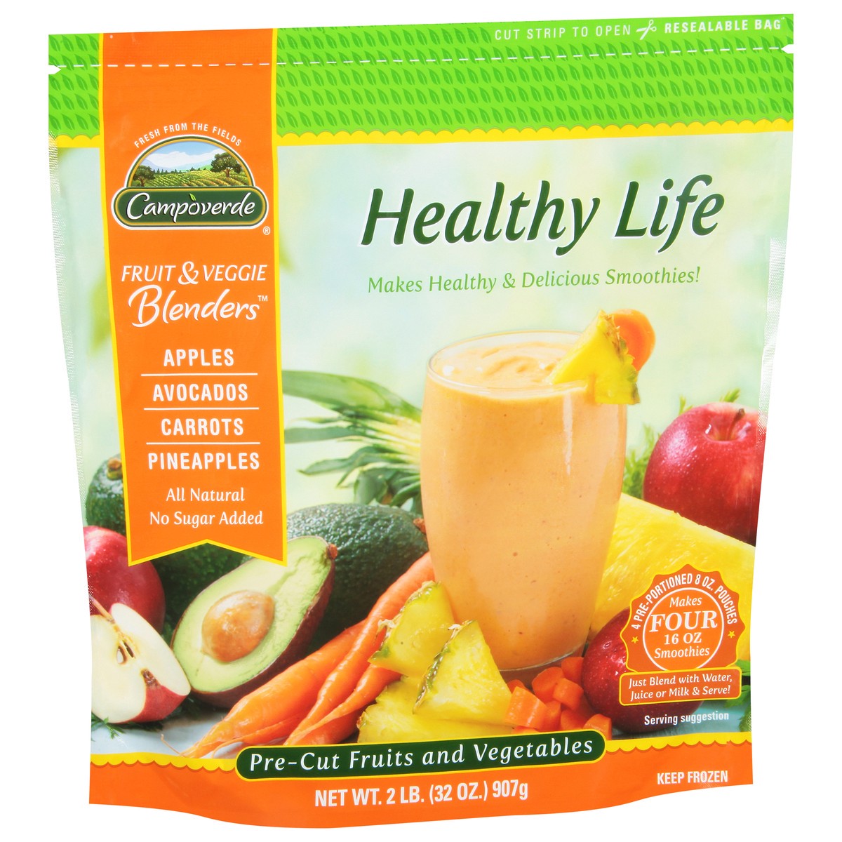 slide 6 of 9, Campoverde Smoothie Healthy Life, 2 lb