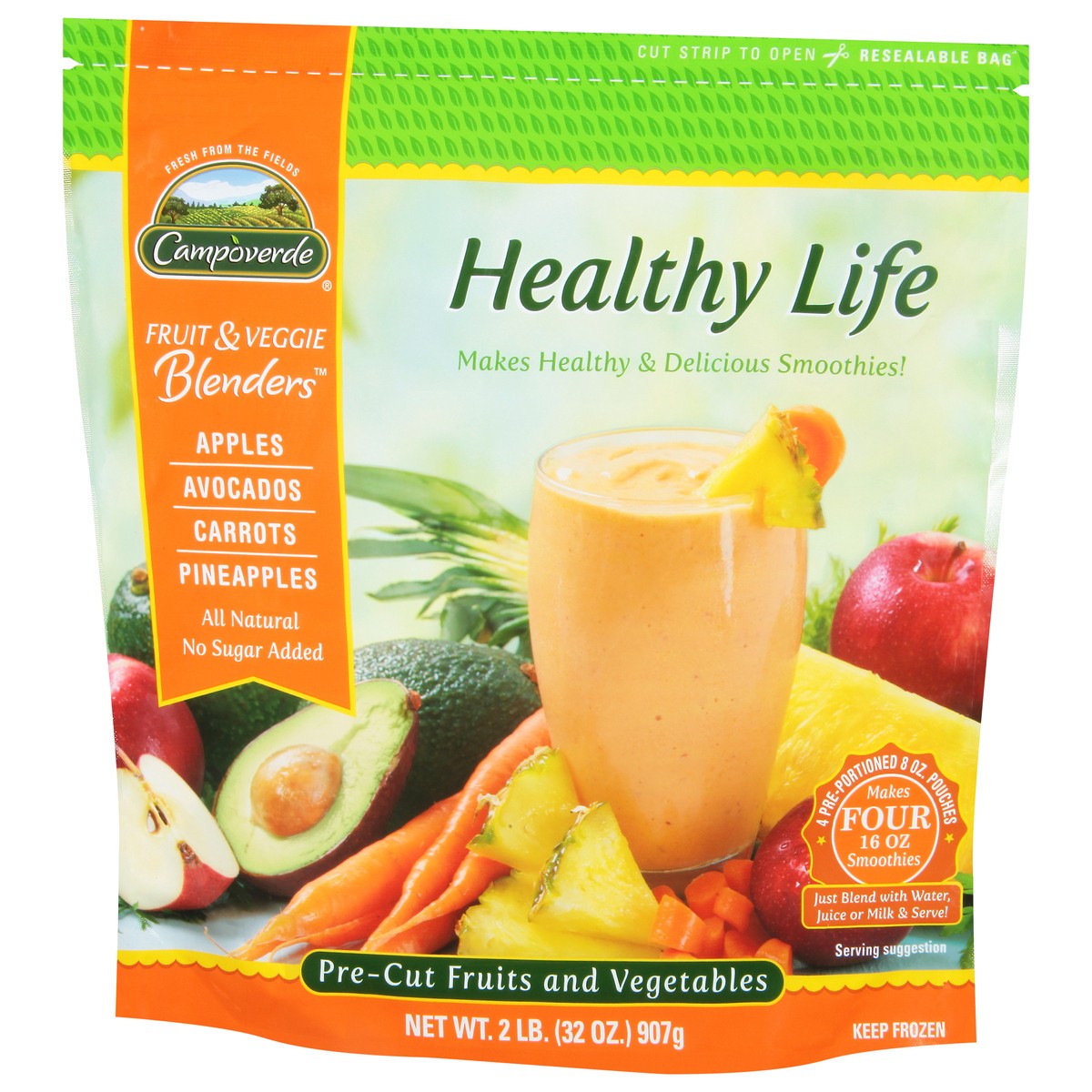 slide 5 of 9, Campoverde Smoothie Healthy Life, 2 lb