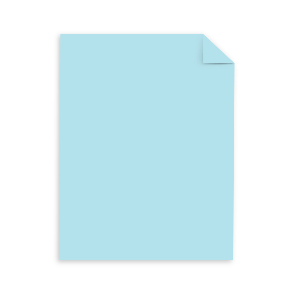 slide 3 of 3, Neenah Extra-Heavyweight Exact Index Card Stock, Blue, 250 ct