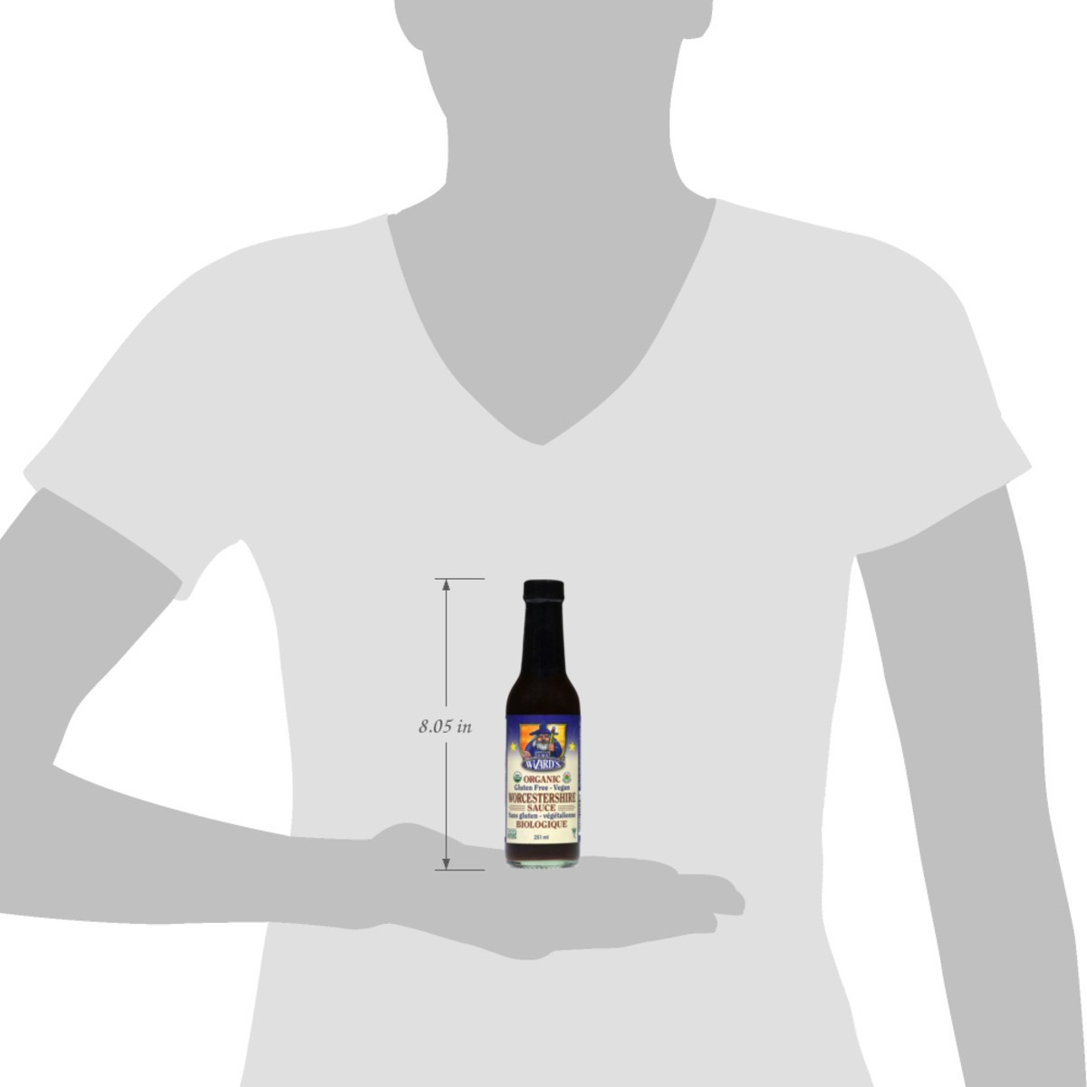 slide 4 of 14, The Wizard's Organic Gluten Free Vegan Worcestershire Sauce 251 ml, 251 ml