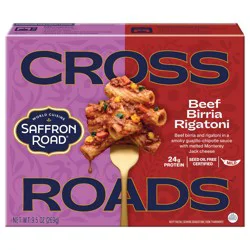 Saffron Road Beef Birria Rigatoni Pasta, 9.5 oz