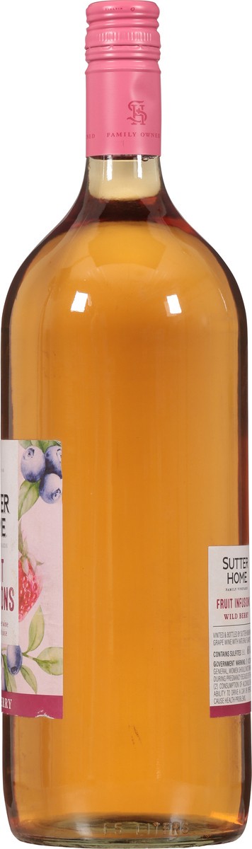 slide 6 of 9, Sutter Home Fruit Infusions Wild Berry Wine 1.5 l, 1.5 l