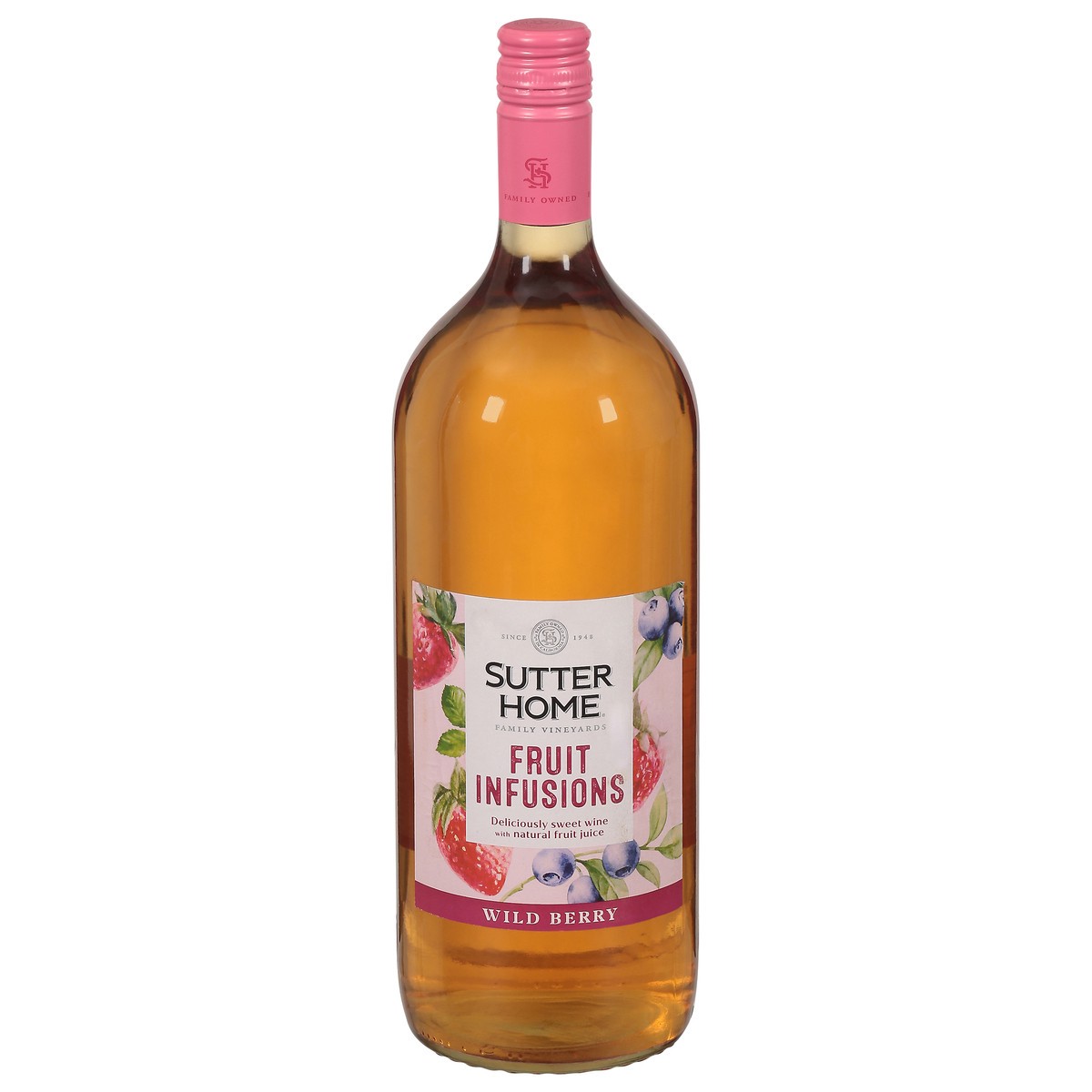 slide 1 of 9, Sutter Home Fruit Infusions Wild Berry Wine 1.5 l, 1.5 l