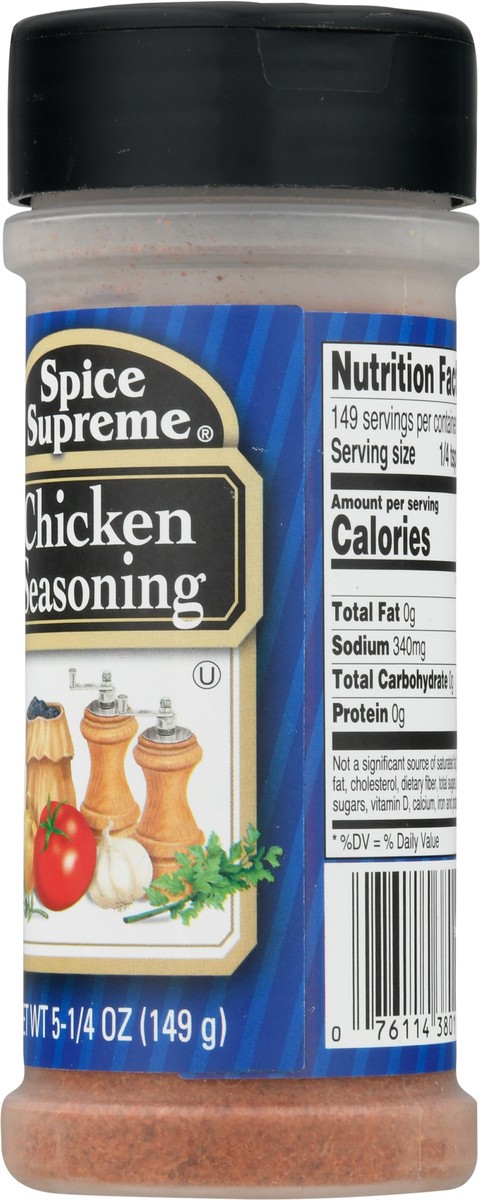 slide 2 of 11, Spice Supreme Chicken Seasoning, 5.25 oz