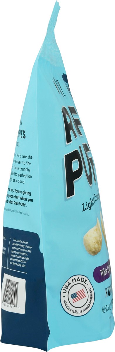 slide 7 of 9, Liberty Ruff Puffs White Cheddar Flavor Dog Treats 100 ea, 100 ct