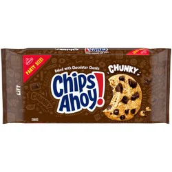 CHIPS AHOY! Chunky Chocolate Chip Cookies, Party Size, 24.75 oz