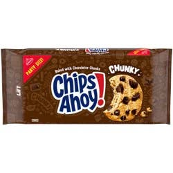 CHIPS AHOY! Chunky Chocolate Chip Cookies, Party Size, 24.75 oz