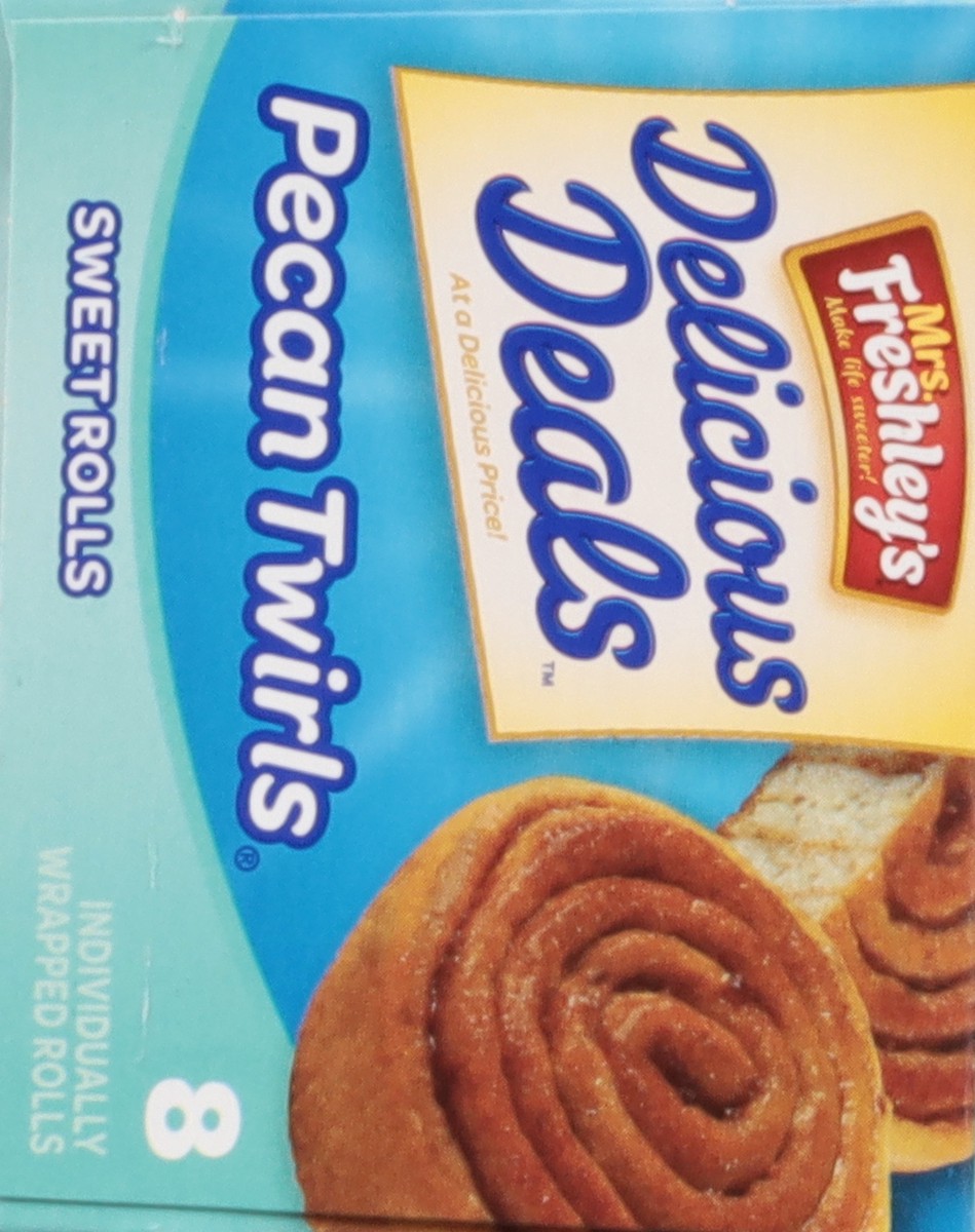 slide 4 of 13, Delicious Deals Pecan Twirls Sweet Rolls 8 - 1 oz Packages, 8 ct; 1 oz