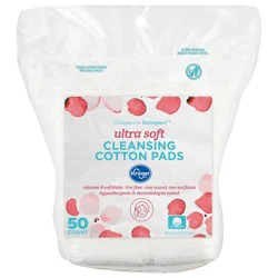 Kroger Ultra Soft Cleansing Cotton Pads