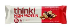 think! High Protein Chunky Peanut Butter Bar