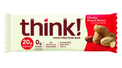 thinkThin High Protein Chunky Peanut Butter Bar