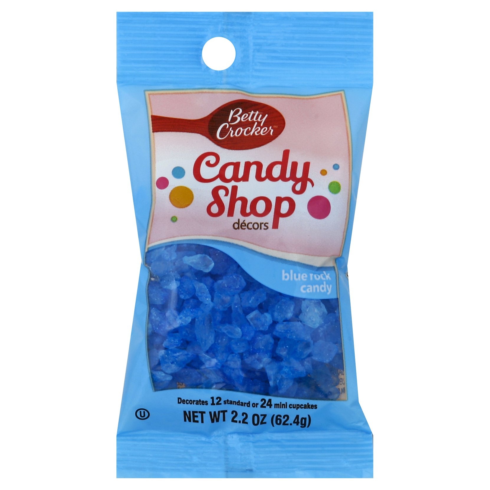 slide 1 of 2, Betty Crocker Candy Shop Blue Rock Candy Decors , 2.2 oz