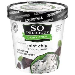 So Delicious Mint Chip Coconutmilk Frozen Dessert