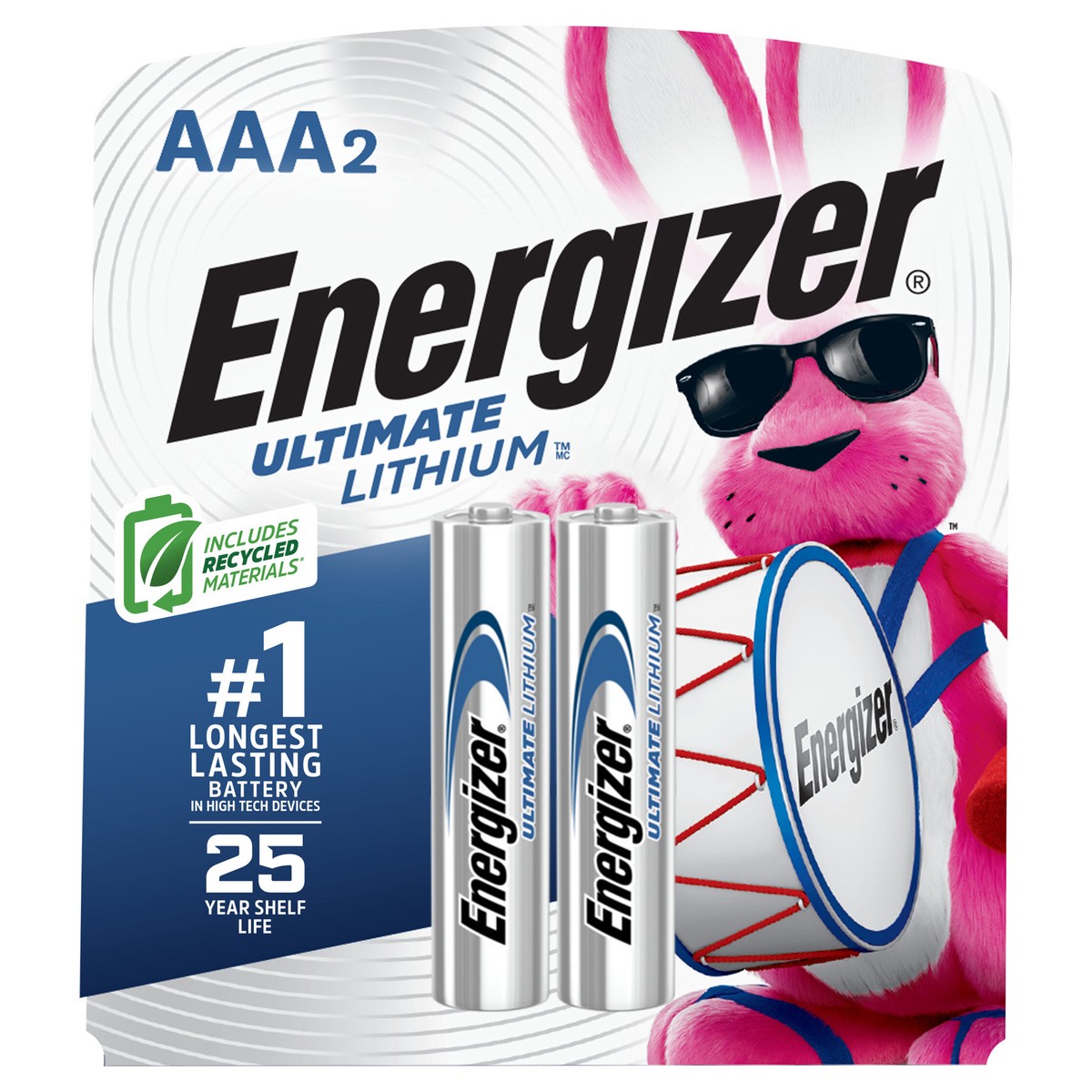 slide 1 of 3, Energizer Ultimate Lithium AAA-2PK, 2 ct