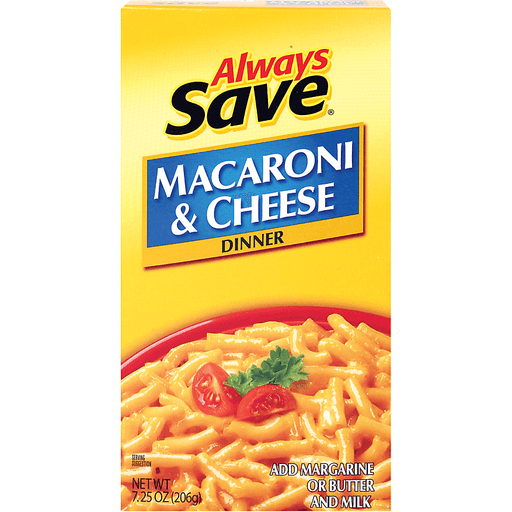 slide 1 of 1, Always Save Macaroni & Cheese Dinner, 7.3 oz