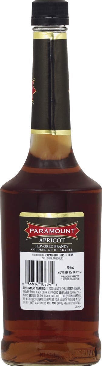 slide 5 of 6, Paramount Apricot Brandy, 750ML, 750 ml