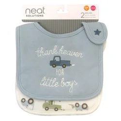 Neat Solutions Thank Heaven For Little Boys Baby Bib