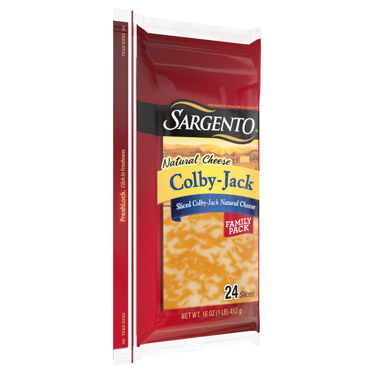 slide 13 of 13, Sargento Sliced Colby-Jack Natural Cheese, 16 oz., 24 slices, 16 oz