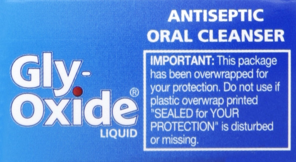 slide 4 of 6, Gly-Oxide Antiseptic Oral Cleanser 0.5 oz, 0.5 oz