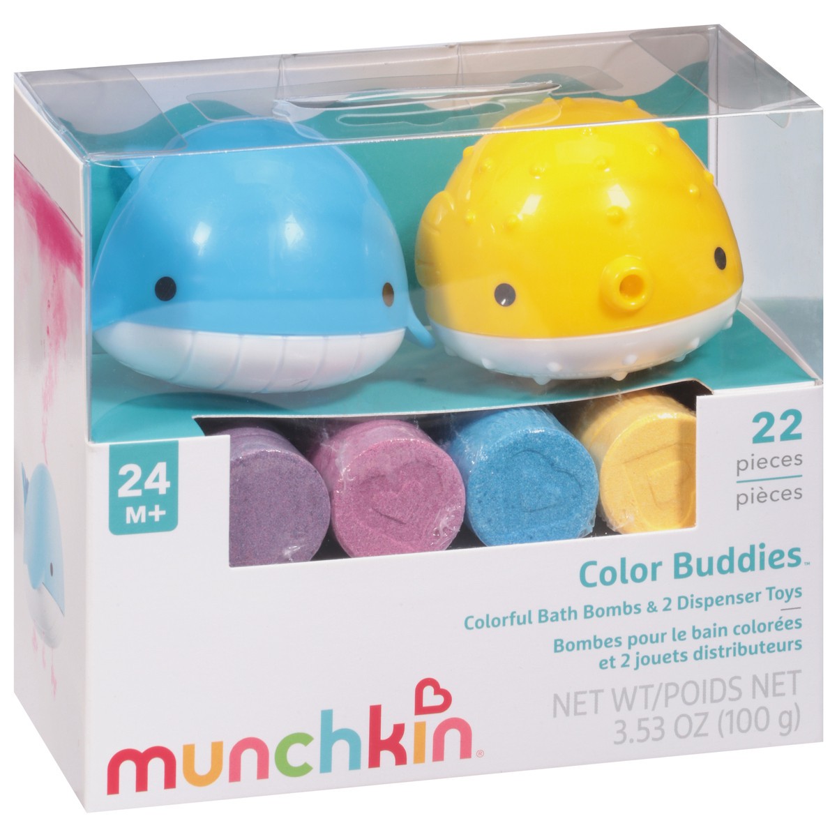 slide 6 of 9, Munchkin Color Buddies 22 Pieces, 1 ct