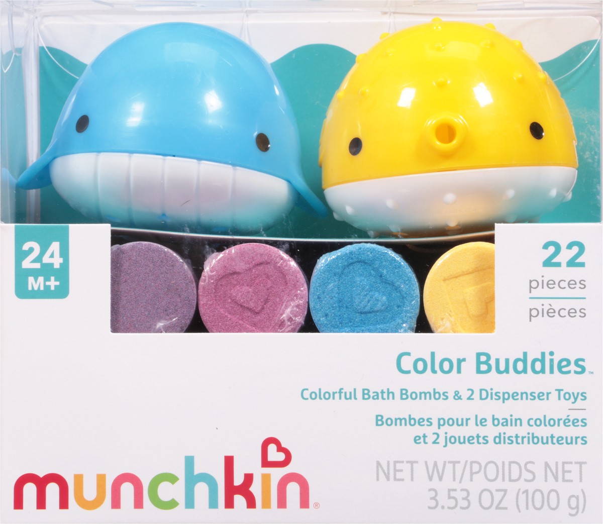 slide 3 of 9, Munchkin Color Buddies 22 Pieces, 1 ct