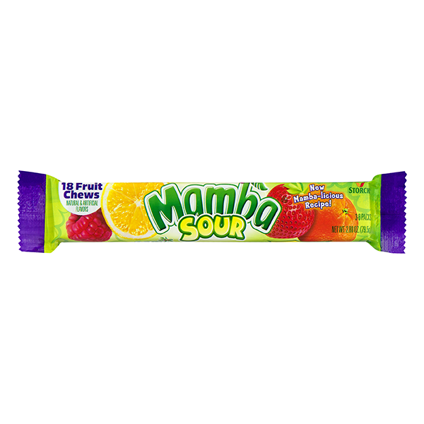 slide 1 of 8, Mamba Fruit Chews 3 ea, 2.65 oz