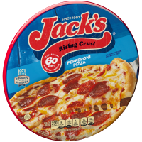 slide 3 of 24, Jack's Rising Crust Pepperoni Frozen Pizza, 26.3 oz