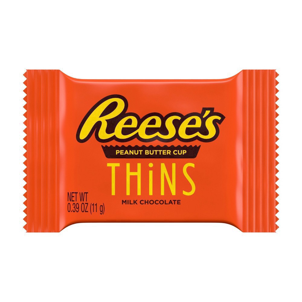slide 13 of 92, Reese's Thins Peanut Butter Cups Milk Chocolate, 7.37 oz
