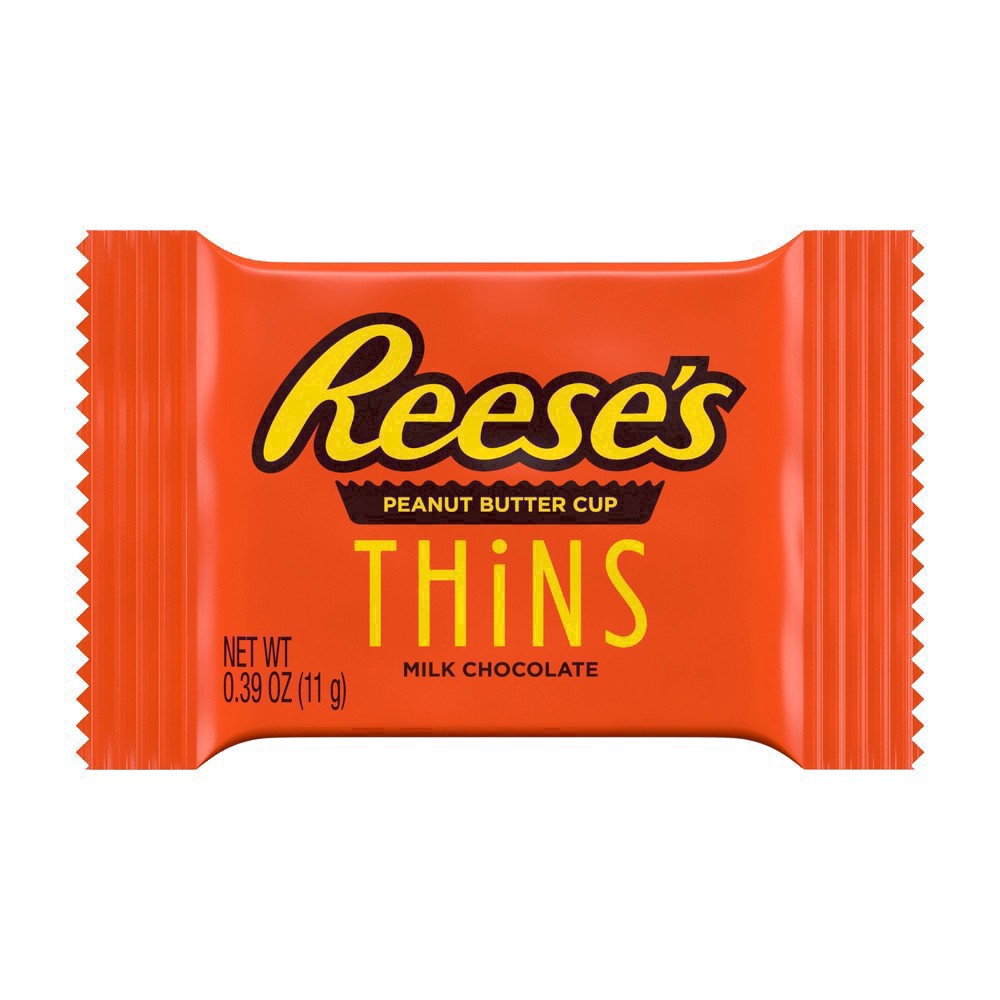 slide 80 of 92, Reese's Thins Peanut Butter Cups Milk Chocolate, 7.37 oz