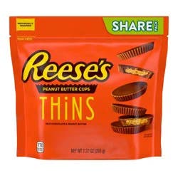 Reese's Thins Peanut Butter Cups Milk Chocolate