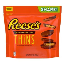 Reese's Thins Milk Chocolate Peanut Butter Cups - 7.37 oz