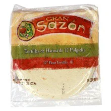 Gran Sazon 12 Inch Flour Tortillas