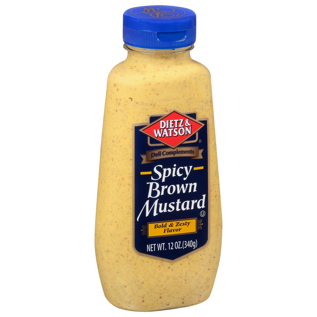 slide 12 of 12, Dietz & Watson Spicy Brown Mustard, 12 oz, 12 oz