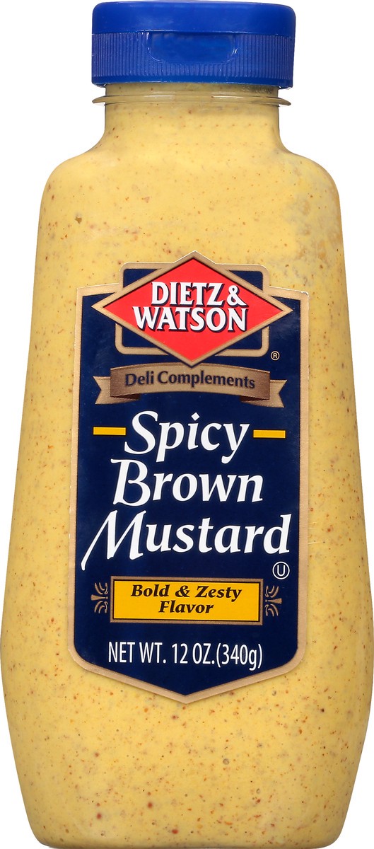 slide 1 of 12, Dietz & Watson Spicy Brown Mustard, 12 oz, 12 oz