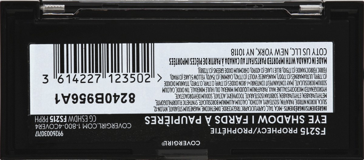 slide 3 of 6, Covergirl So Saturated- Quad Eyeshadow Palette, Prophecy, 2.7460000000000004 oz