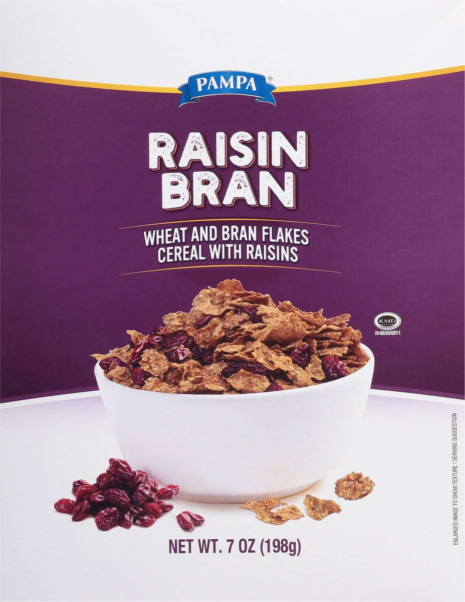 slide 6 of 11, Pampa Raisin Bran Cereal, 6 oz