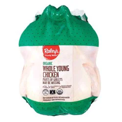 Raley's Purely Made Organic Whole Chicken Per Pound