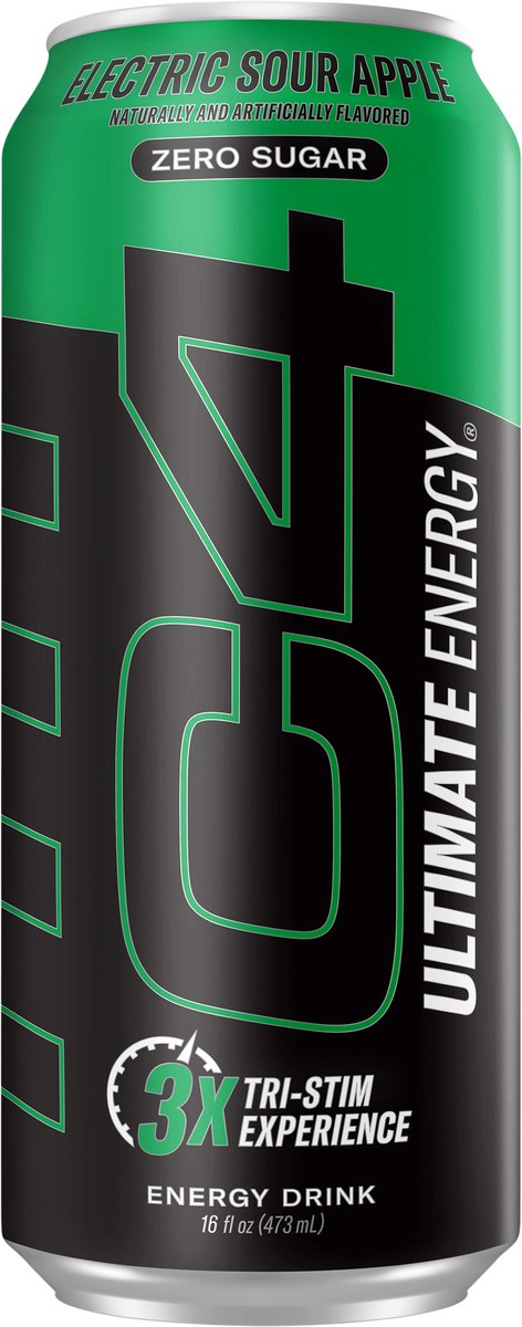 slide 10 of 11, C4 Energy Ultimate Nectarine Guava, 16 oz