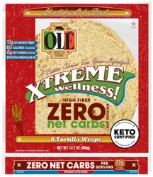 Olé Mexican Foods Xtreme Wellness! Tortilla Wraps 8 Each