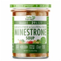 slide 1 of 9, Safe Harvest Safecatch Soup Vegetable Minestrone, 13.2 oz