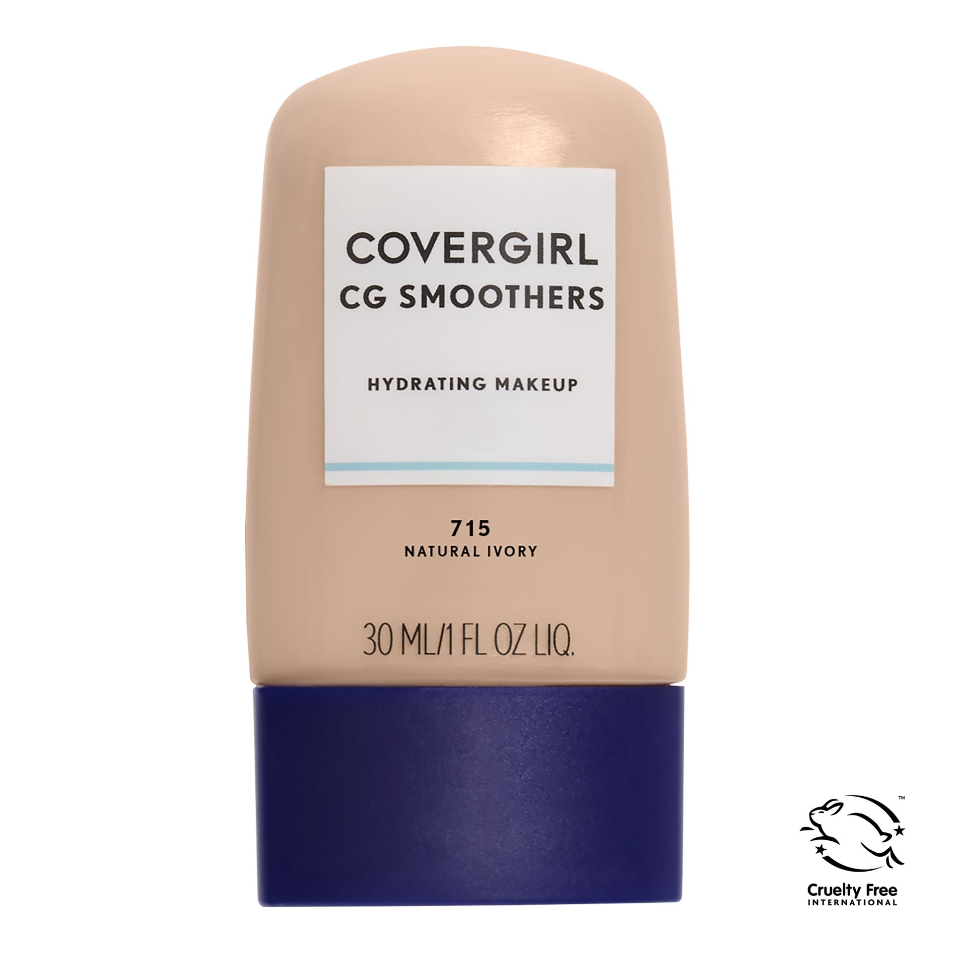 slide 1 of 2, Covergirl COVERGIRL Smoothers All Day Hydrating Foundation Ivory 30 Ml, 30 ml