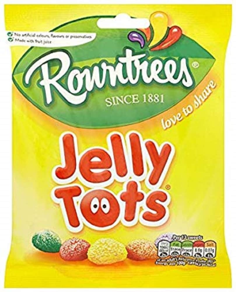 slide 1 of 1, Rowntree's Rowntrees Jelly Tots Pouch, 5.3 oz