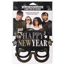 Signature Select New Year Paper Glasses 4 Each