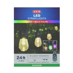 HEB 24 Foot RGB High Definition String Lights