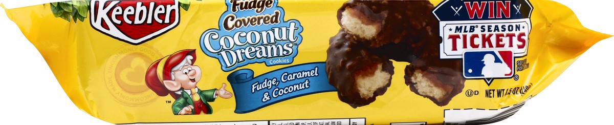 slide 4 of 6, Keebler Fudge Covered Coconut Dreams Cookies, 8.5 oz