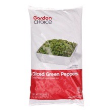 slide 1 of 1, GFS Diced Sweet Green Peppers, 32 oz