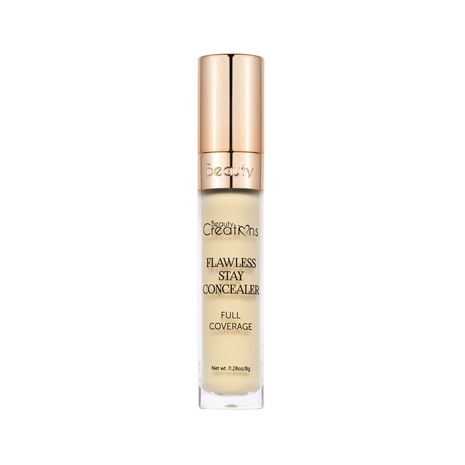 slide 1 of 1, Beauty Creations Flawless Stay Corrector - Yellow, 1 ct